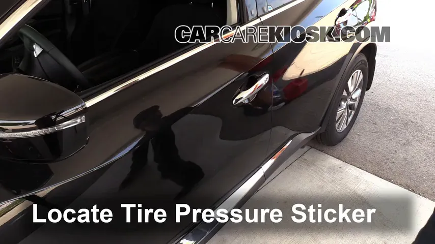 2015 Nissan Murano Platinum 3.5L V6 Tires & Wheels Check Tire Pressure